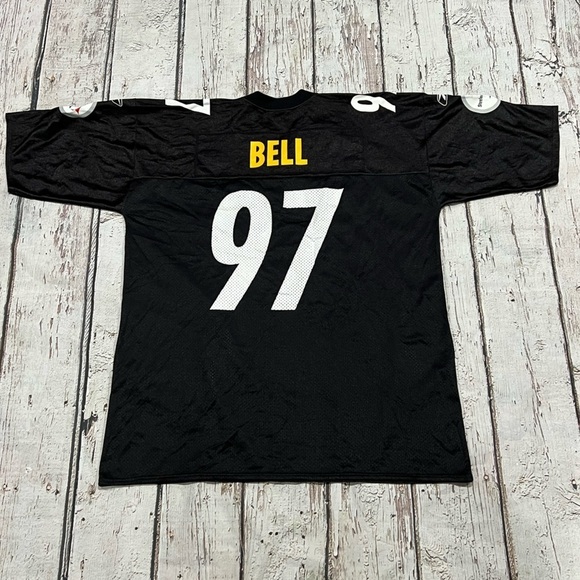 Kendrell Bell Pittsburgh Steelers Reebok NFL Football Jersey - Picture 2 of 8